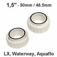 Šróbenia 1,5" - 48,5mm LX, Waterway, Aquaflo