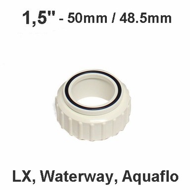 Šróbenie 1,5" - 48,5mm LX, Waterway, Aquaflo