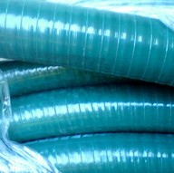 PVC špirálová hadica zelená  3/4" - 19 mm