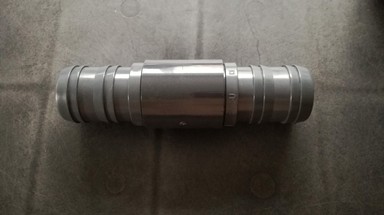 Spojka rovná 50mm masívne PVC