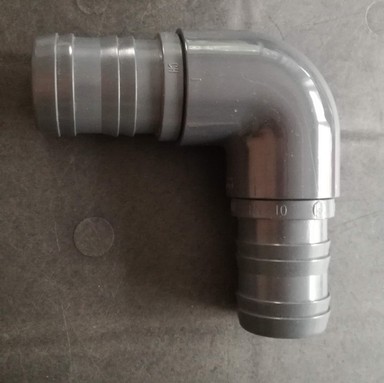 Koleno 50mm /90 masívne PVC