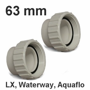 Šróbenia EU 2" - 63mm 2ks / LX, Waterway, Aquaflo