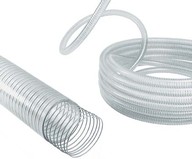 PVC Oceľ Transparentná hadica - 19mm